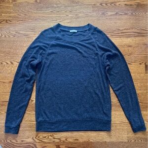 Aritzia TNA Grey Crewneck Longsleeve